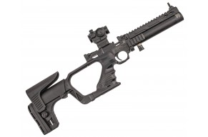 Пневматический пистолет Hatsan Jet 1 6.35 мм (с прикладом)