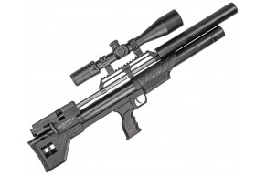 Пневматическая винтовка KrugerGun Снайпер BullPup 5.5 мм (прямоток, пластик, 500 мм, резервуар 510)
