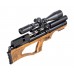 Пневматическая винтовка KrugerGun Снайпер BullPup 5.5 мм (прямоток, дерево L, 300 мм, передний взвод)