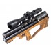 Пневматическая винтовка KrugerGun Снайпер BullPup 5.5 мм (прямоток, дерево L, 300 мм, передний взвод)