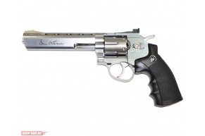 Пневматический пистолет ASG Dan Wesson 6 Silver (пулевой)