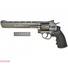 Пневматический револьвер ASG Dan Wesson 8 Grey 4.5 мм (16183)