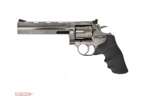 Пневматический револьвер ASG Dan Wesson 715-6 Steel Grey (пулевой)