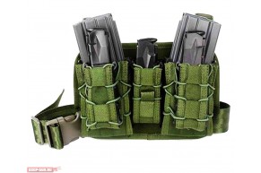 Набедренная платформа TBH Gear Molle Taco c подсумками (Олива) TMC