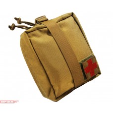 Подсумок медицинский Wartech Лекарь (койот, отрывной, UP-103-CB)