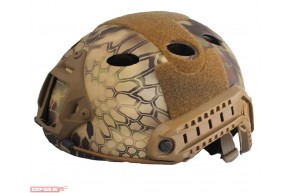 Каска Coral Fast Helmet Kryptek Nomad