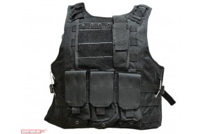 Разгрузочный жилет Molle Black