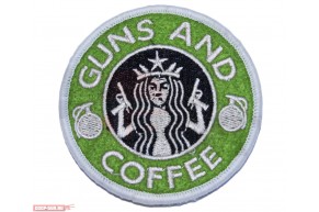 Шеврон Guns and coffee