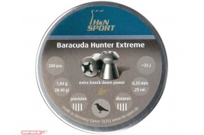 Пули пневматические H&N Baracuda Hunter Extreme 6.35 мм (200 шт, 1.84 г)