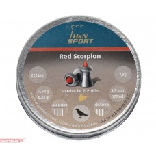 Пули пневматические H&N Red Scorpion 4.5 мм (225 шт, 0.54 г)