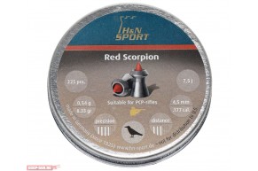 Пули пневматические H&N Red Scorpion 4.5 мм (225 шт, 0.54 г)