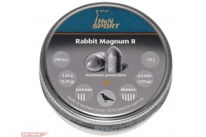 Пули пневматические H&N Rabbit Magnum II 4.5 мм (200 шт, 1.02 г)