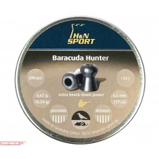 Пули пневматические H&N Baracuda Hunter 4.5 мм (400 шт, 0.67 г)