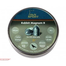 Пули пневматические H&N Rabbit Magnum II 5.5 мм (200 шт, 1.66 г)