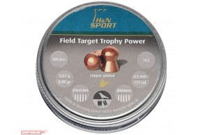 Пули пневматические H&N Field Target Trophy Power 4.5 мм (300 шт, 0.57 г)