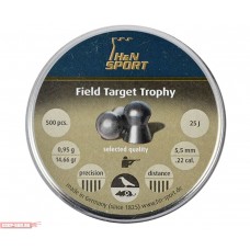 Пули пневматические H&N Field Target Trophy 5.5 мм (500 шт, 0.95 г)