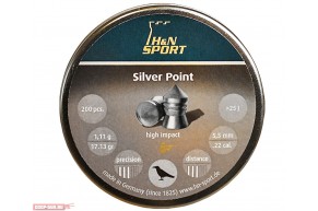 Пули пневматические H&N Silver Point 5.5 мм (200 шт, 1.11 г)