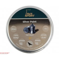 Пули пневматические H&N Silver Point 6.35 мм (200 шт, 1.58 г)