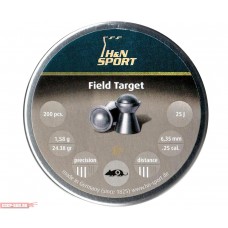 Пули пневматические H&N Field Target 6.35 мм (200 шт, 1.58 г)