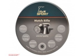 Пули пневматические H&N Match Rifle 4.5 мм (500 шт, 0.53 г)