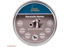 Пули пневматические H&N Baracuda Hunter 6.35 мм (200 шт, 1.78 г)