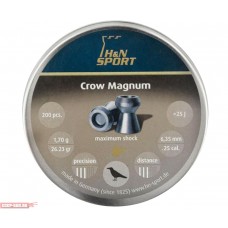 Пули пневматические H&N Crow Magnum 6.35 мм (200 шт, 1.70 г)