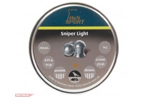 Пули пневматические H&N Sniper Light 5.5 мм (250 шт, 0.91 г)