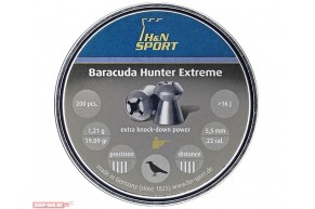 Пули пневматические H&N Baracuda Hunter Extreme 5.5 мм (200 шт, 1.21 г)