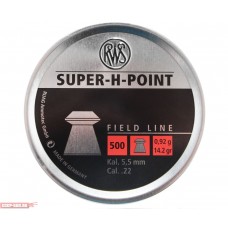 Пули пневматические RWS Super-H-Point 5.5 мм (500 шт, 0.92 г)