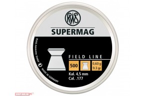 Пули пневматические RWS Supermag 4.5 мм (500 шт, 0.6 г)