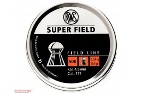 Пули пневматические RWS Super Field 4.5 мм (500 шт, 0.54 г)