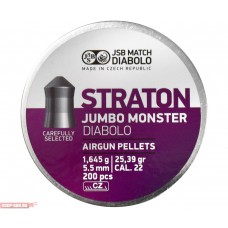 Пули пневматические JSB Straton Jumbo Monster 5.51 мм (200 шт, 1.645 г)