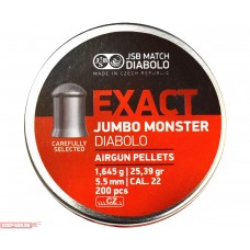 Пули пневматические JSB Exact Jumbo Monster 5.52 мм (200 шт, 1.645 г)