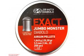 Пули пневматические JSB Exact Jumbo Monster 5.52 мм (200 шт, 1.645 г)