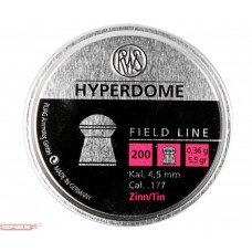 Пули пневматические RWS Hyperdome 4.5 мм (200 шт, 0.36 г)