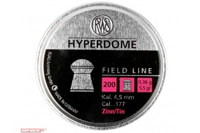 Пули пневматические RWS Hyperdome 4.5 мм (200 шт, 0.36 г)