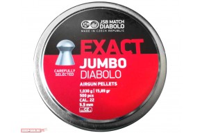 Пули пневматические JSB Exact Jumbo 5.52 мм (500 шт, 1.03 г)