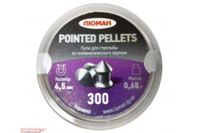 Пули пневматические Люман Pointed Pellets (300 шт, 0.68 г)