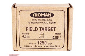 Пули пневматические Люман Field Target (1250 шт, 0.55 г)