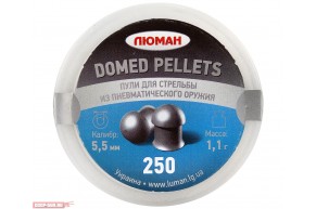 Пули пневматические Люман Domed Pellets 5.5 мм (250 шт, 1.1 г)