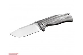 Складной нож LionSteel SR-1 Titanium (серый)