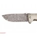 Складной нож LionSteel SR-1 Damascus (Inox Chad Nichols)