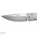 Складной нож LionSteel TS1 Titanium (серый матовый)