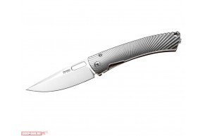 Складной нож LionSteel TS1 Titanium (серый глянцевый)