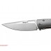 Складной нож LionSteel TS1 Titanium (серый глянцевый)