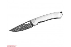 Складной нож LionSteel TS1 Damascus (глянцевый)