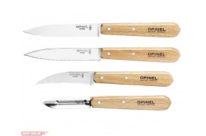 Набор ножей Opinel Les Essentiels № 112, 113, 114, 115 - 4 шт (бук)