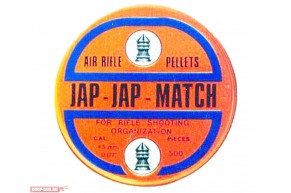 Пневматические пули Jap-Jap 4.5 мм (500 шт, 0.53г)