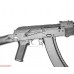 Страйкбольный автомат Cyma CM047D (AK-105)