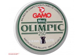 Пули для пневматики Gamo Olimpic (250 шт, 0.49 г)